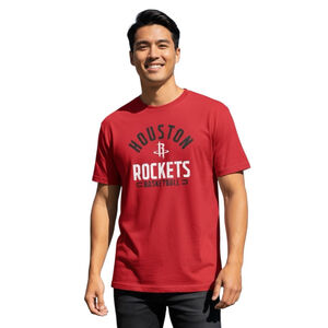 NBA Houston Rockets Basketball T-Shirt Mens 2XL Red Fanatics Short Sleeve NWT